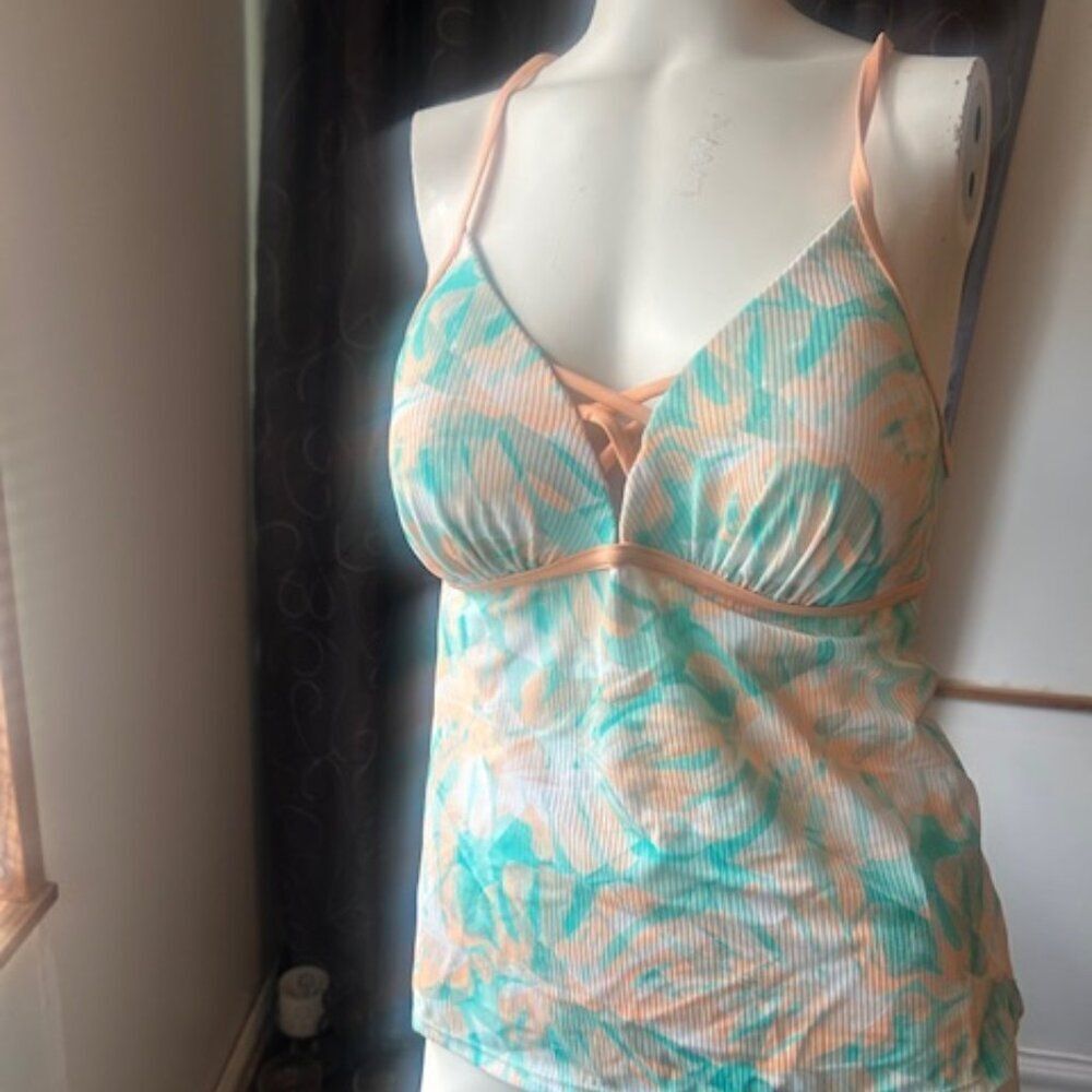 Salt Life Aqua Sea Tropical Tanki, size L